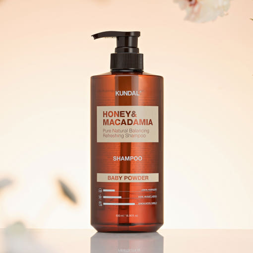 Kundal Honey & Macadamia Natural Shampoo 500ml — item do kit